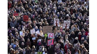 Thousands of Icelandic women united in a strike, demanding equal rights and recognition in society.