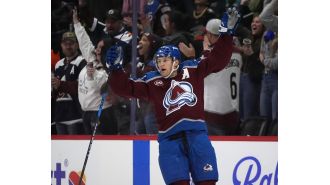 Colorado Avalanche fight back to defeat Anaheim Ducks and secure their first win of the season in overtime.