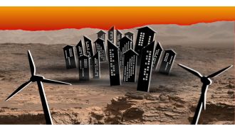 Recent images display the most detailed view of a Mars city yet.