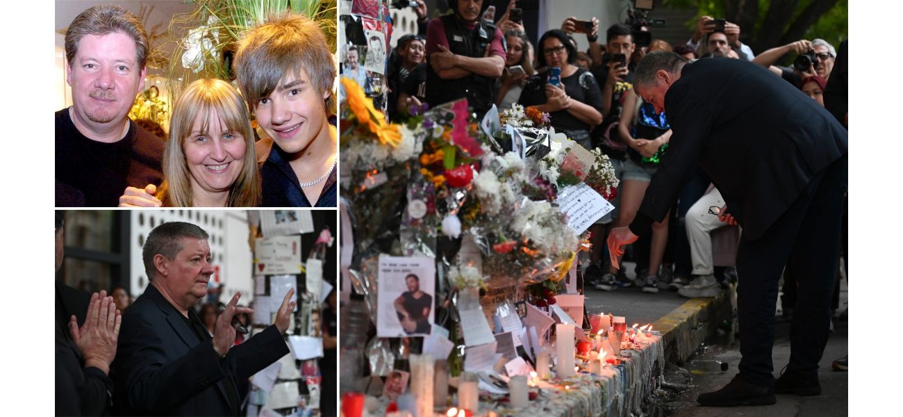 Liam Payne's father attends vigil in Argentina to mourn with fans.