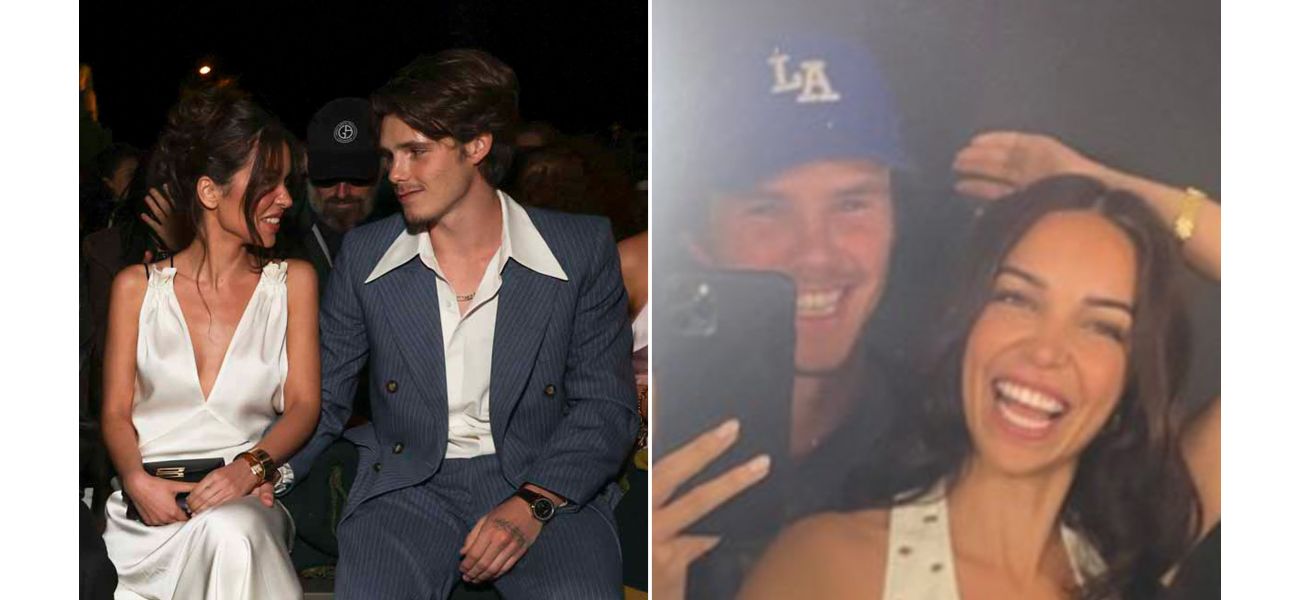 19-year-old Cruz Beckham declares his love for his 29-year-old girlfriend.
