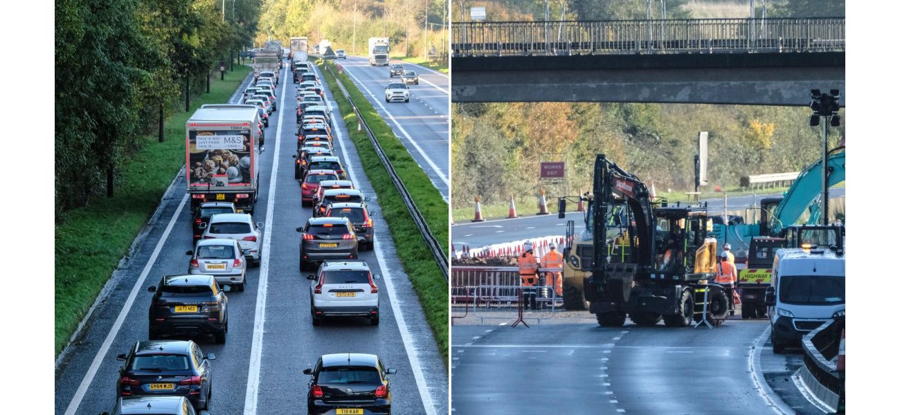 A major UK highway will be shut down this weekend, causing major disruptions for travelers.