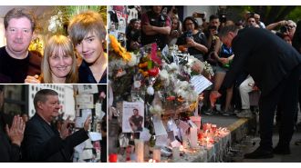 Liam Payne's father attends vigil in Argentina to mourn with fans.