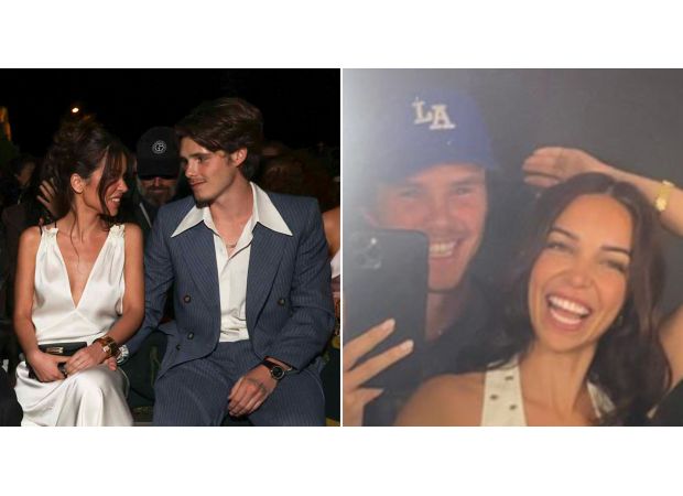 19-year-old Cruz Beckham declares his love for his 29-year-old girlfriend.