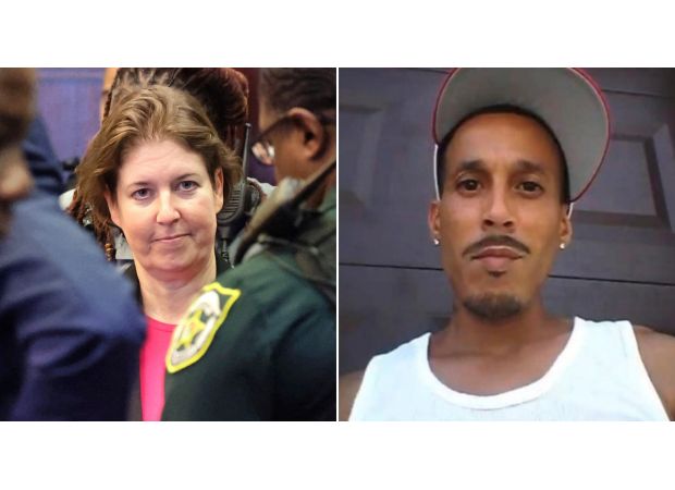 Filming boyfriend's suffocation in suitcase was justified, says woman.