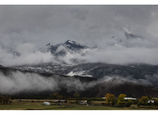 Snow remains in high elevations of Colorado, while Denver may see some rain.