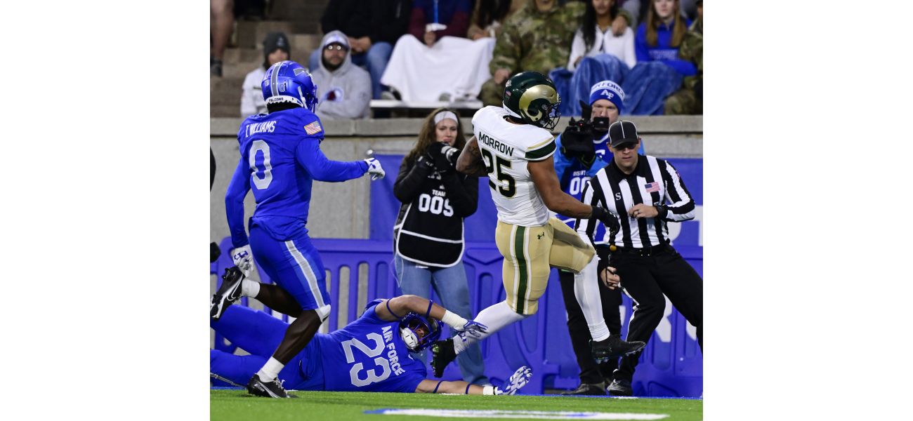 CSU Rams break losing streak with first win at Air Force in almost 20 years.
