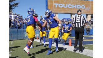 SJSU improves to 5-2 with homecoming victory against Wyoming.