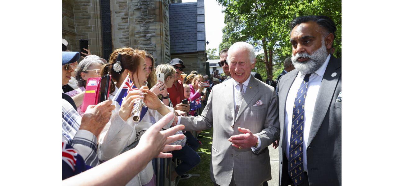 King Charles expresses his thoughts on going back to Australia.