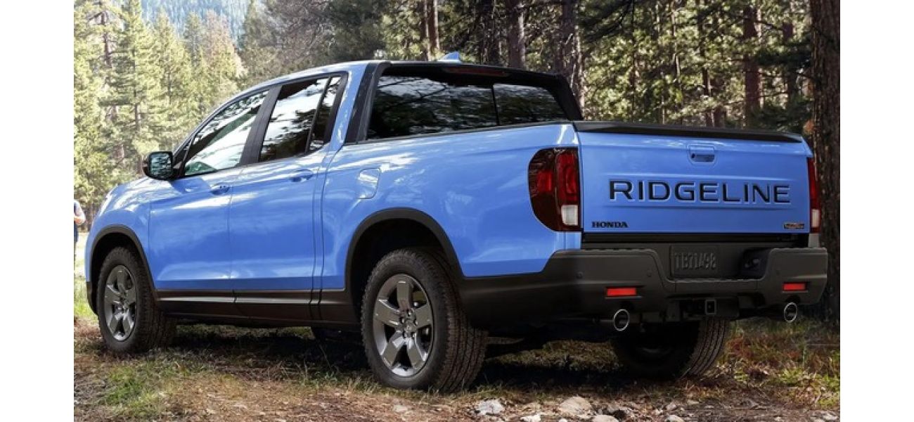 The 2024 Honda Ridgeline is a unique and impressive vehicle.