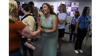 Yadira Caraveo is running for another term in Congress and must navigate changing stances on issues like abortion and immigration.