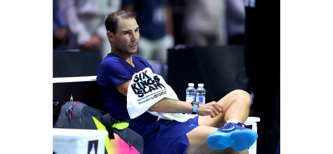 Rafael Nadal suggests retirement concerns before final tennis match.