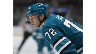 Sharks regain two forwards for home game against Avalanche.