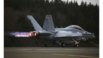 The crew of an advanced warplane has been declared dead following a crash.