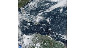 Oscar causes strong winds and intense rainfall in eastern Cuba after hitting the Bahamas.