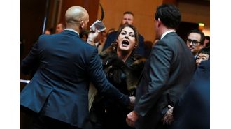 King Charles was criticized as a 'genocidalist' by an Australian Senator during a public event.