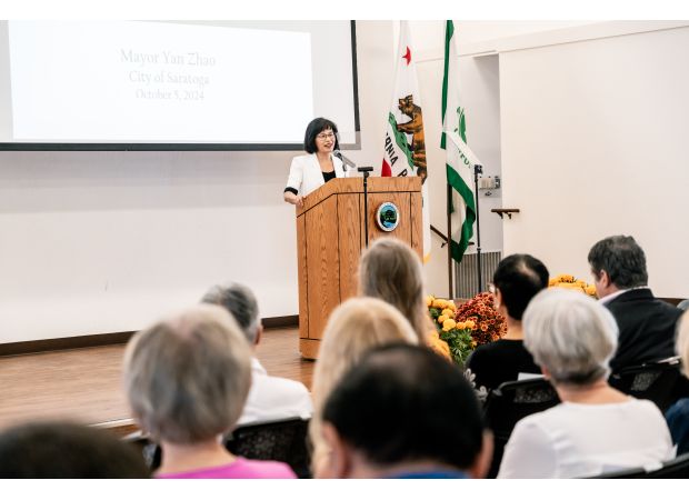 Saratoga's State of the City is focused on the future.