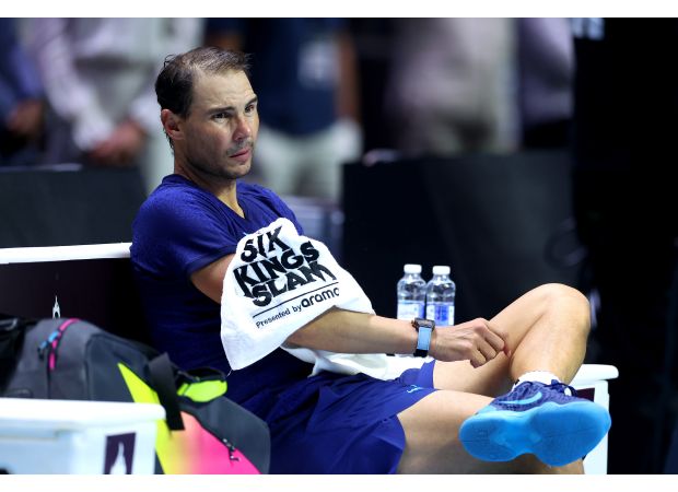 Rafael Nadal suggests retirement concerns before final tennis match.