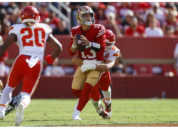 The 49ers expressed disappointment after their loss to the Chiefs.