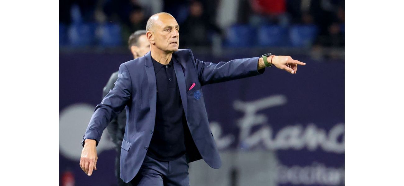 Fans were shocked when the club president unexpectedly fired the manager during a live TV announcement.
