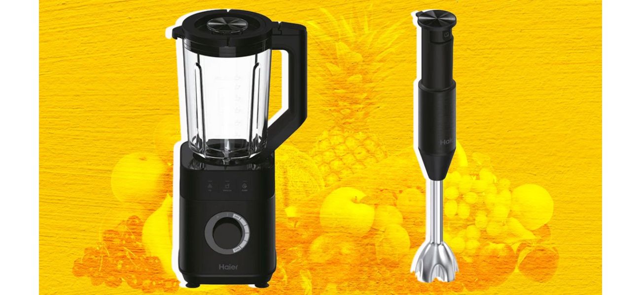 Improve your kitchen with Haier's Series 5 Blender, only £129 and get a bonus Handheld Blender with code.
