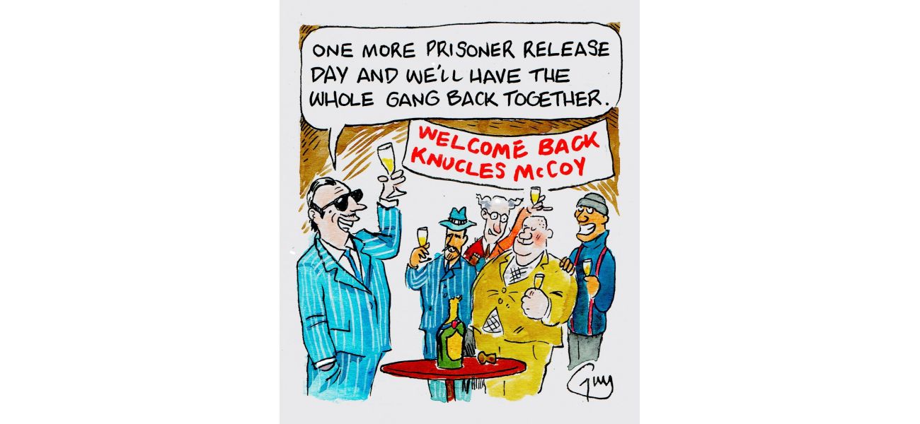 Guy Venables creates a daily cartoon for Metro.