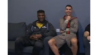 C. Ronaldo had a private talk with F. Ngannou about his MMA comeback.