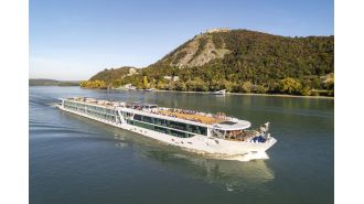Experience the unique dining experience on TUI's latest European cruise ship, where the pool transforms into a restaurant.