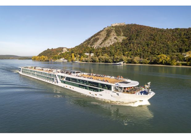 Experience the unique dining experience on TUI's latest European cruise ship, where the pool transforms into a restaurant.