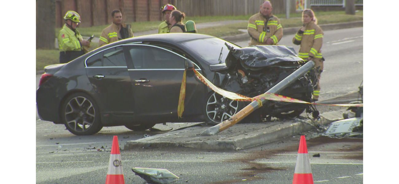 Police critical incident results in closing of major Sydney highway and death of driver.