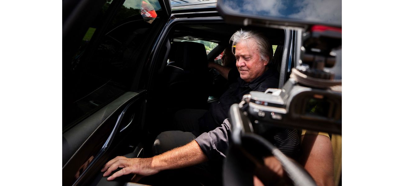 Steve Bannon will leave jail next week.