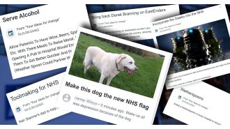 Wes Streeting seeks suggestions for NHS improvement, receives some unconventional responses.