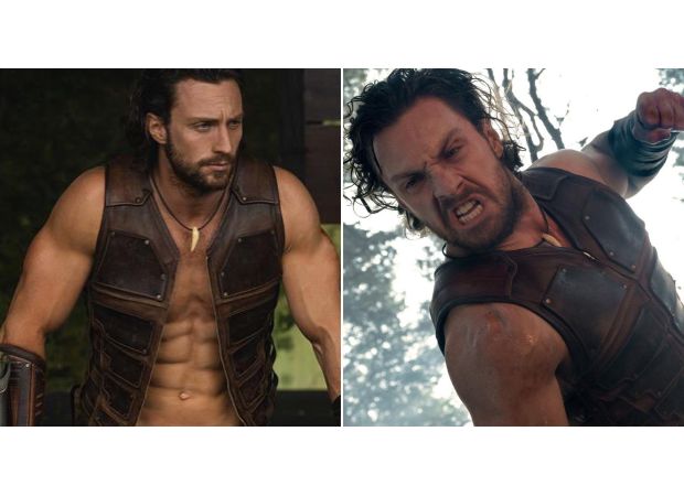 Bond actor's co-star describes working with his muscular physique as an honor.