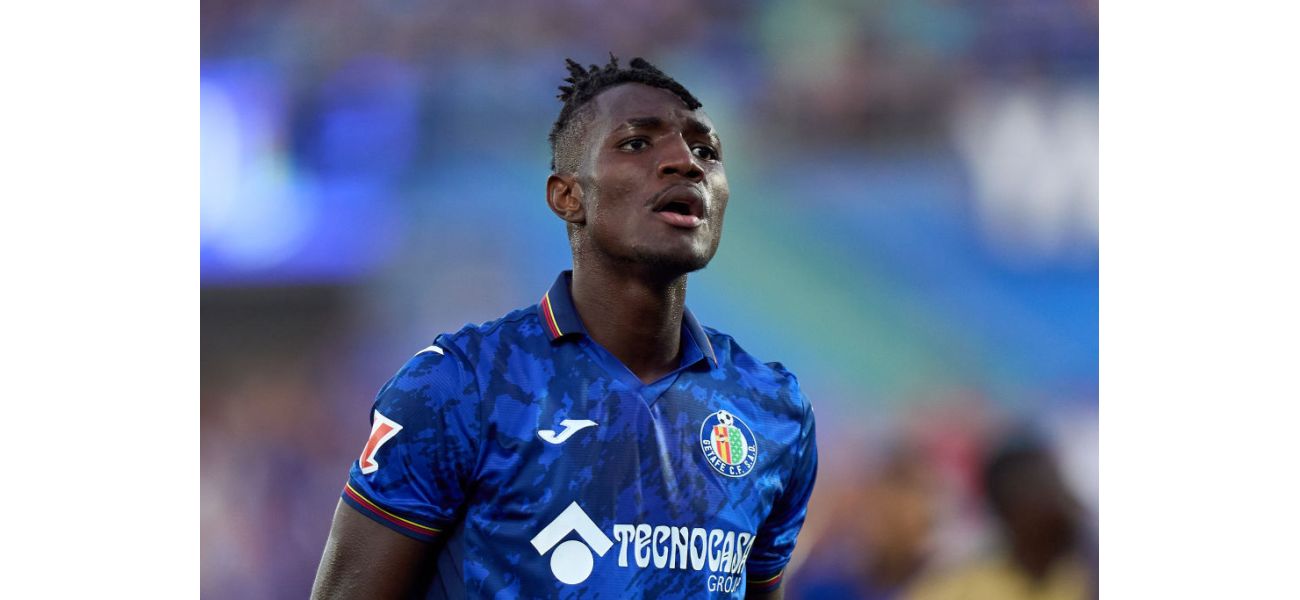 Chelsea is interested in signing Getafe's player Christantus Uche and has made an inquiry for his transfer.