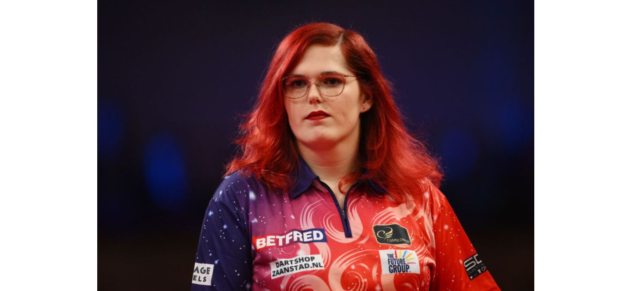 Transgender darts player Noa-Lynn van Leuven criticizes negative behavior of others after qualifying for World Championship.