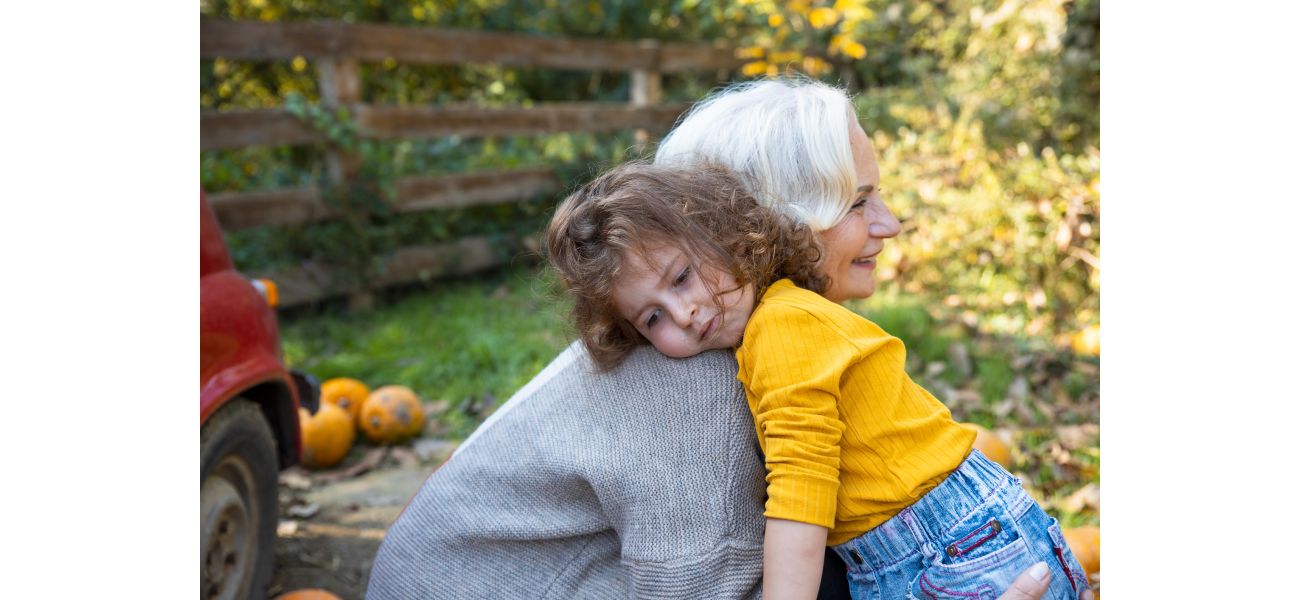 I won't allow anyone to hug my child without permission, but my mom continues to do it.