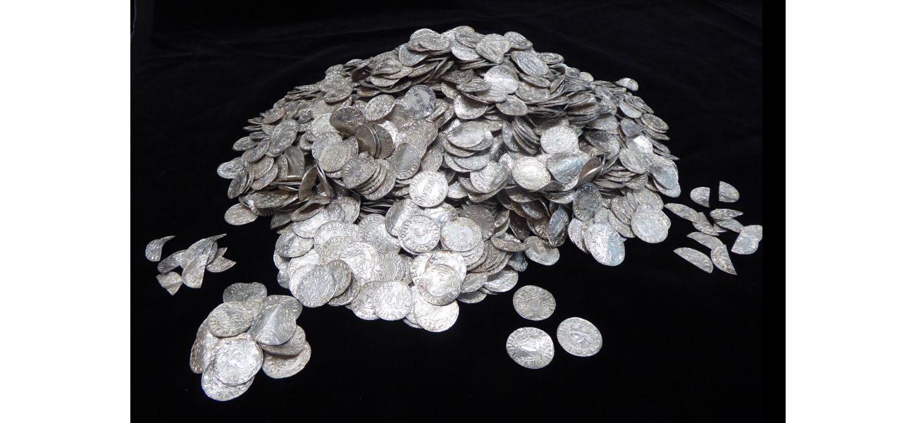 A group of seven treasure seekers discover ancient coins and make £4,300,000 by selling them.