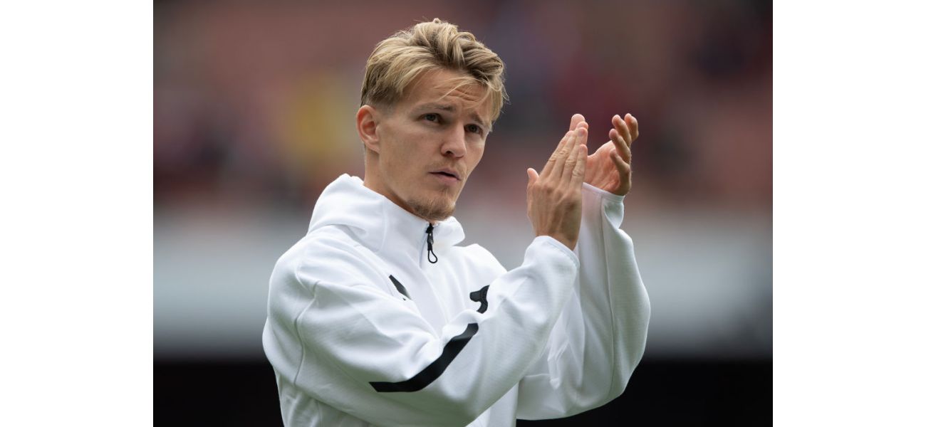 Odegaard criticizes decision to red card Saliba during Arsenal's match against Bournemouth as 