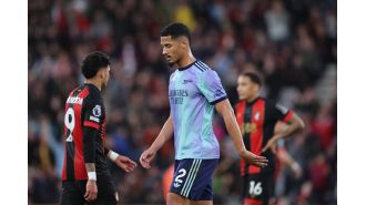Arsenal has decided not to appeal William Saliba's red card.