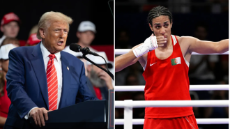 Trump insulted Olympic champion Khelif and called her a man.