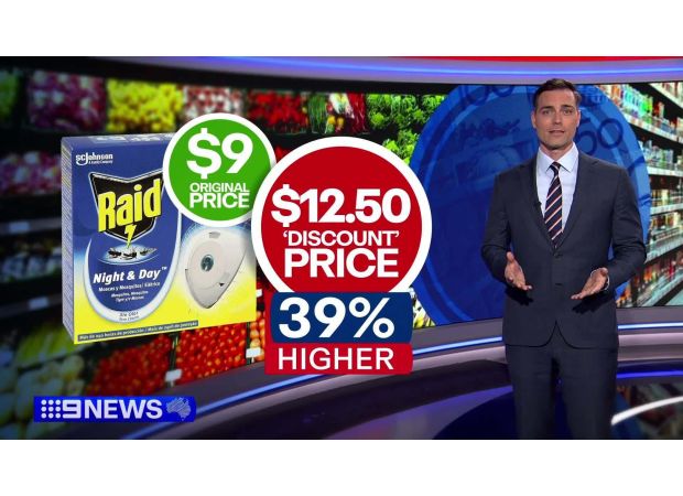 The extent of Coles and Woolworths' suspected unfair discounts.