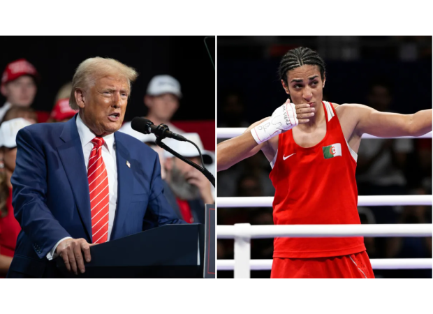 Trump insulted Olympic champion Khelif and called her a man.