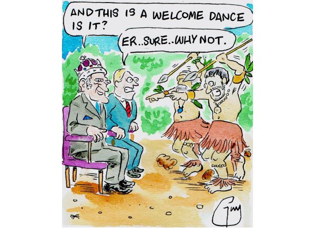 Guy Venables' Metro comic strip