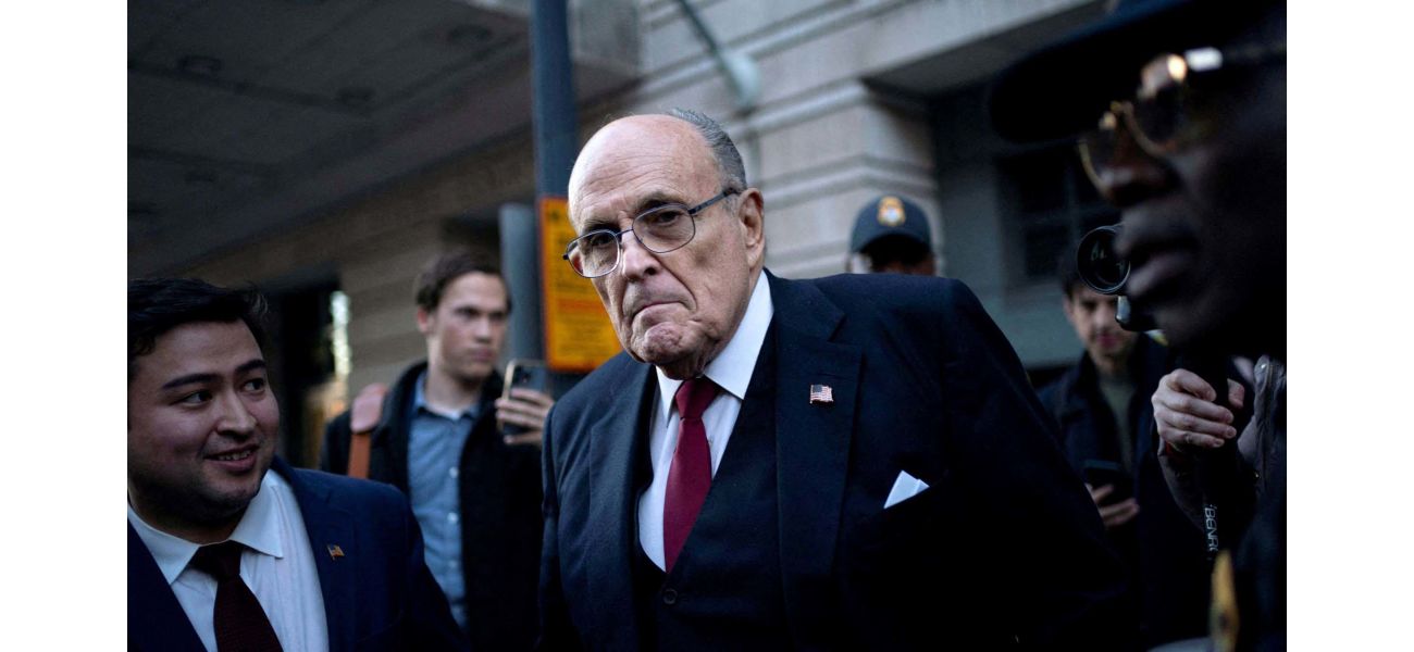 Giuliani must give apartment and memorabilia to workers he defamed.