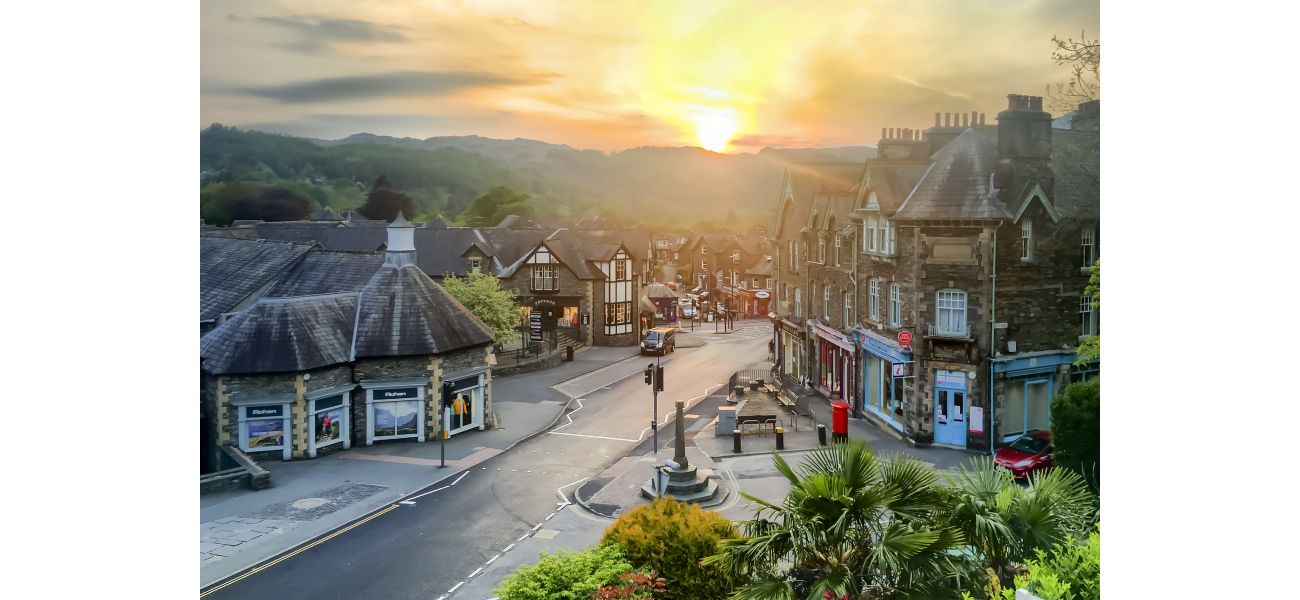 Visitors enjoy a relaxed atmosphere, enchanting vibes, and beautiful views in this charming British town.