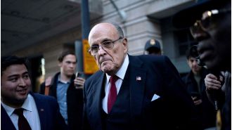 Giuliani must give apartment and memorabilia to workers he defamed.