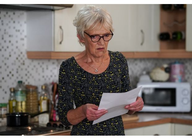 Jean on EastEnders has a hidden secret that could tear apart the Slater family.
