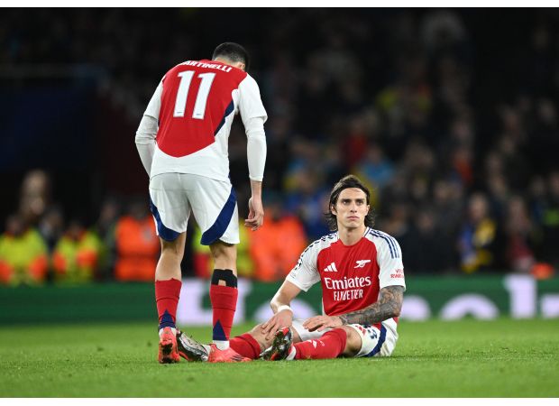 Arteta concerned about Calafiori's injury against Shakhtar Donetsk.