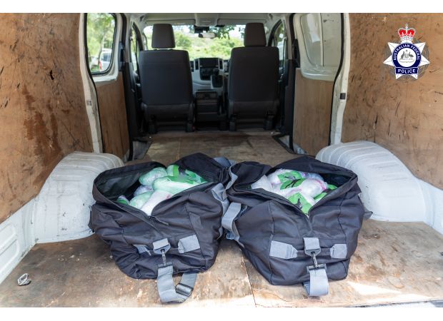 Man from Sydney caught attempting to pick up 60kg of meth from car park.