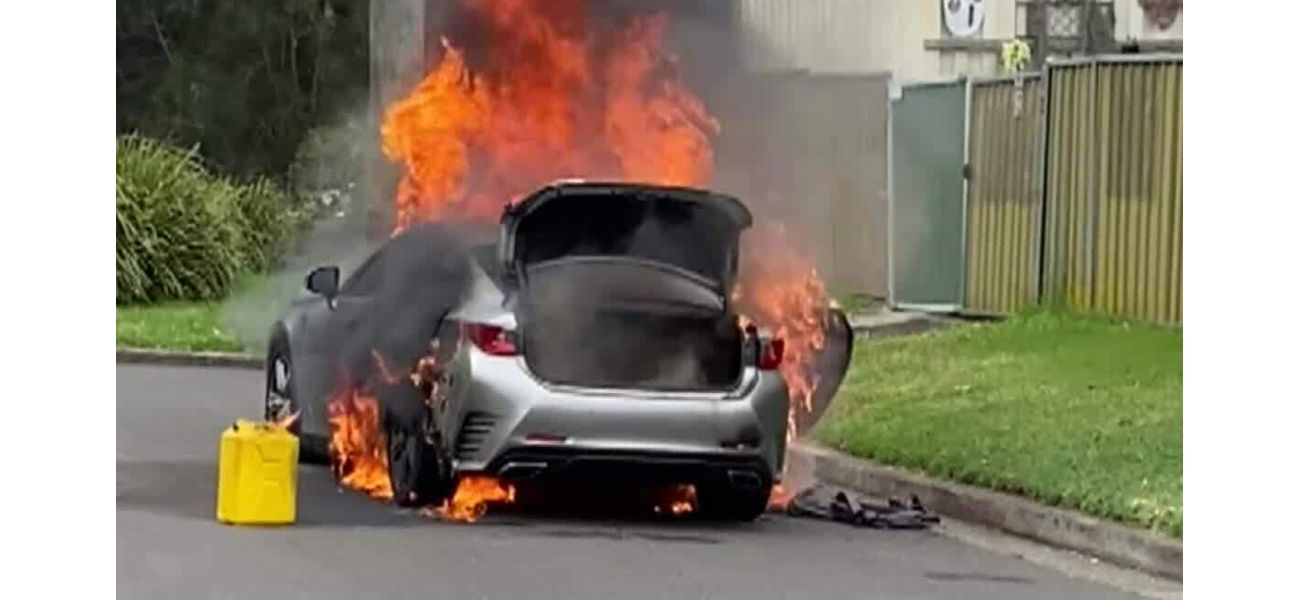 Car and house hit in shooting in Sydney's west; vehicle set on fire afterward in broad daylight.